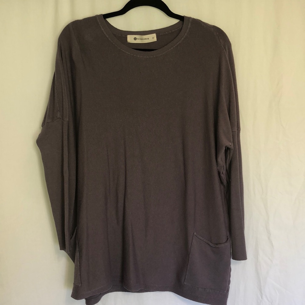 The Impeccable Pig Long Sweater Shirt with Pockets